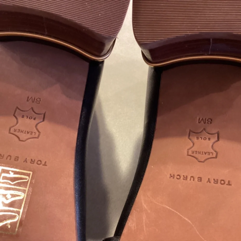 TORY BURCH LEATHER SHOES SIZE 8 - Picture 10 of 10